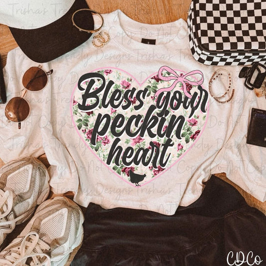 Bless your peckin heart 7.19