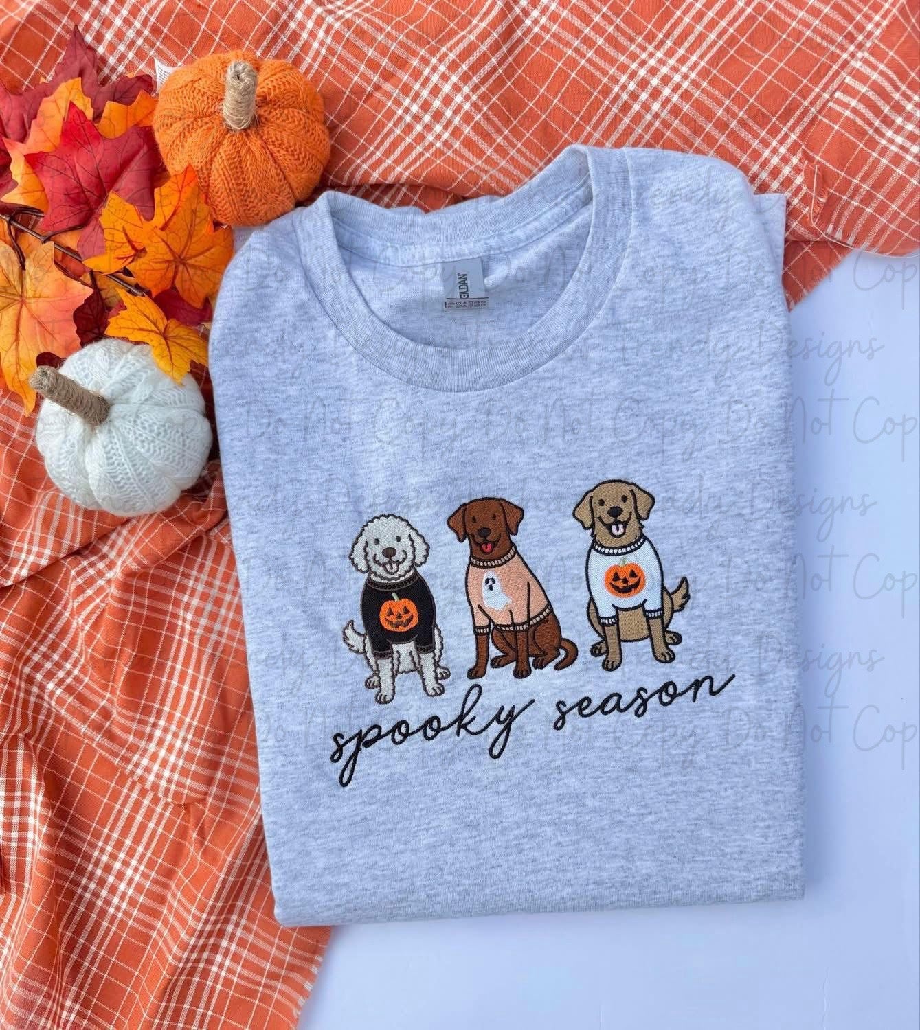 Spooky season dogs