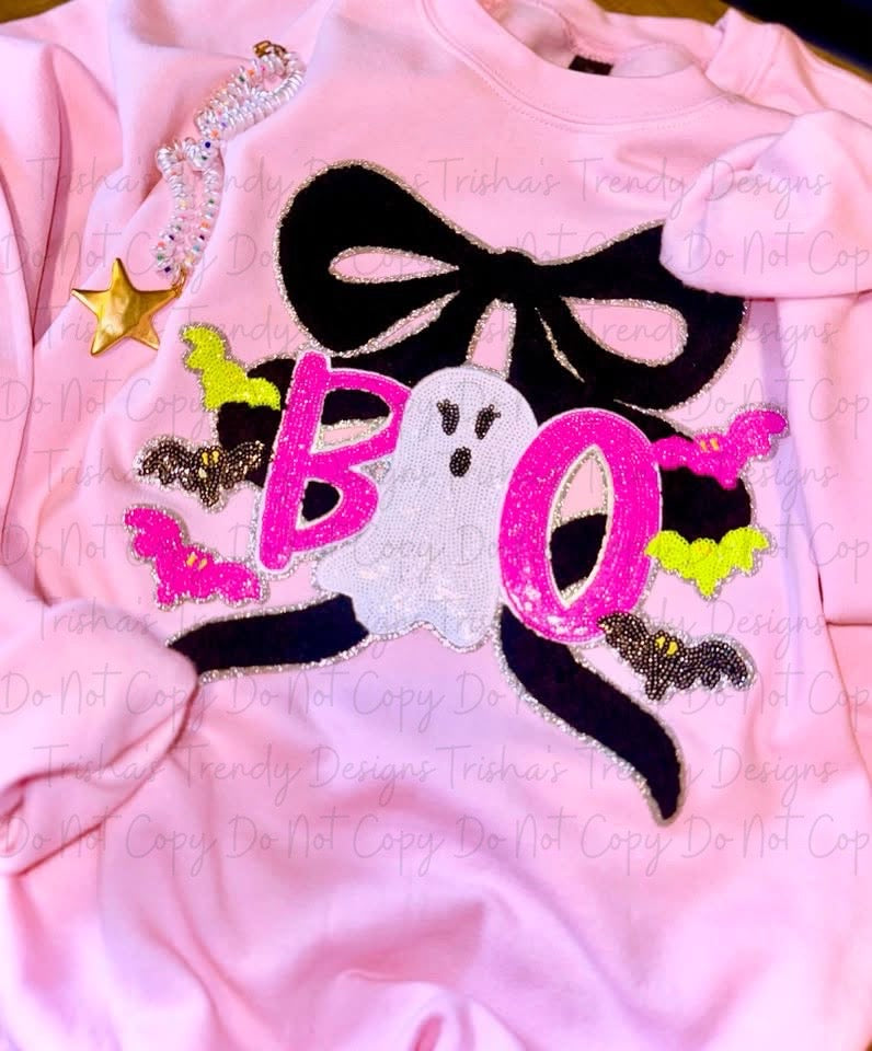 Boo patch tee