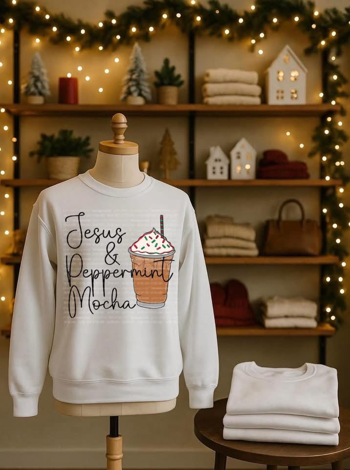 Jesus & peppermint mocha