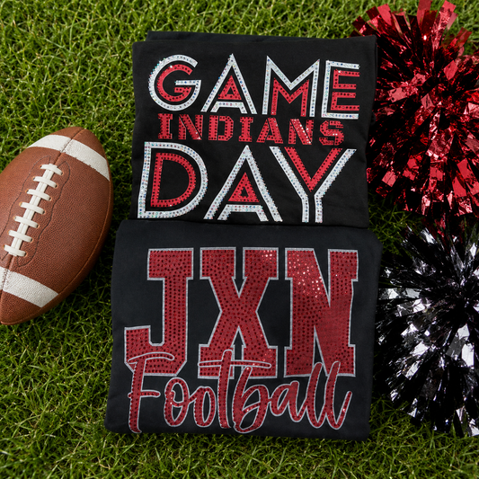 JXN football spangle