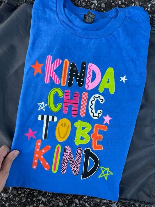 Kinda chic to be kind