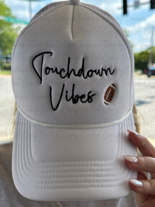 Touchdown vibes foam trucker hat