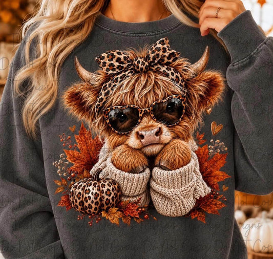FALL leopard cow