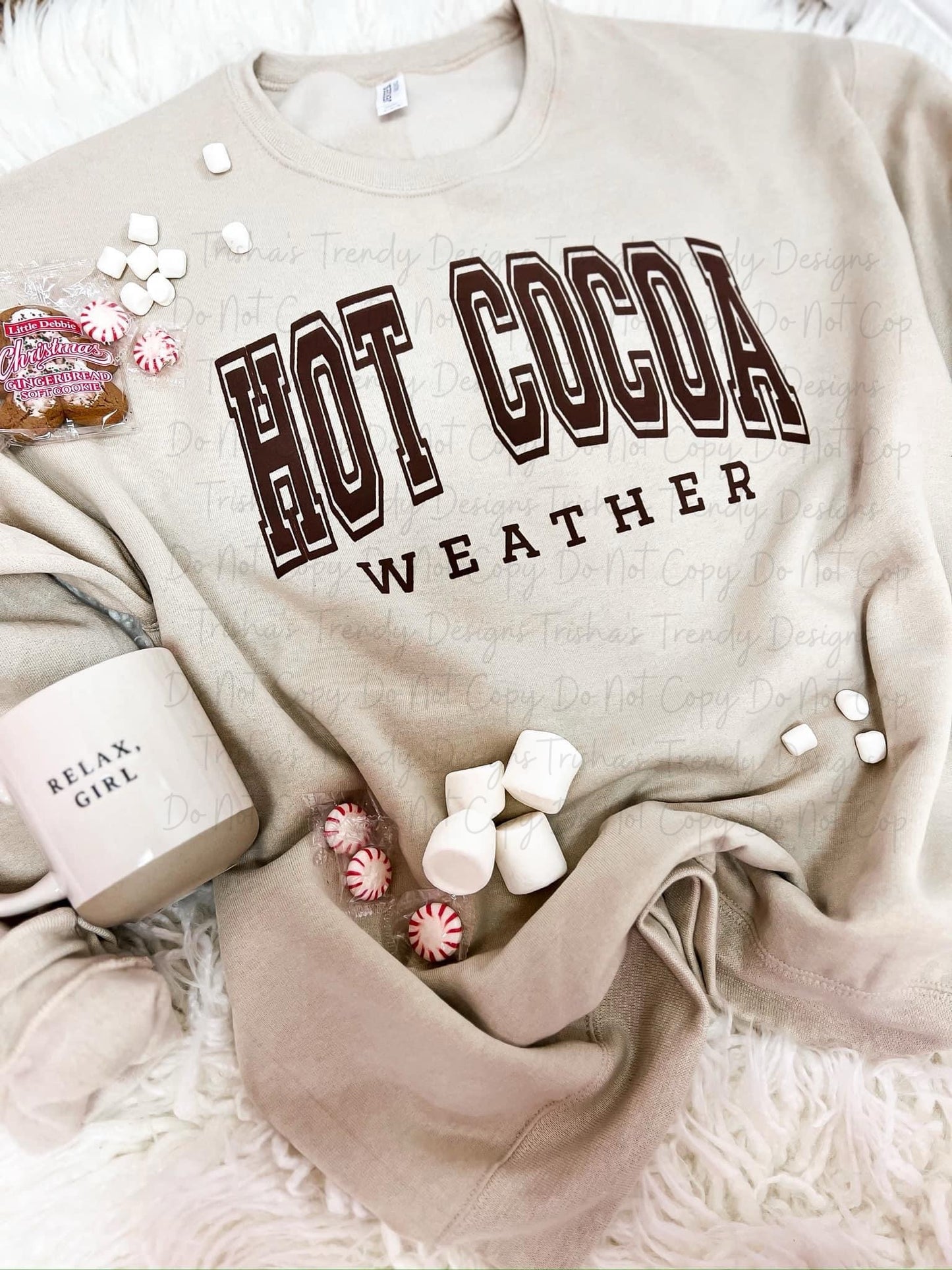 Coffee/hot cocoa puff