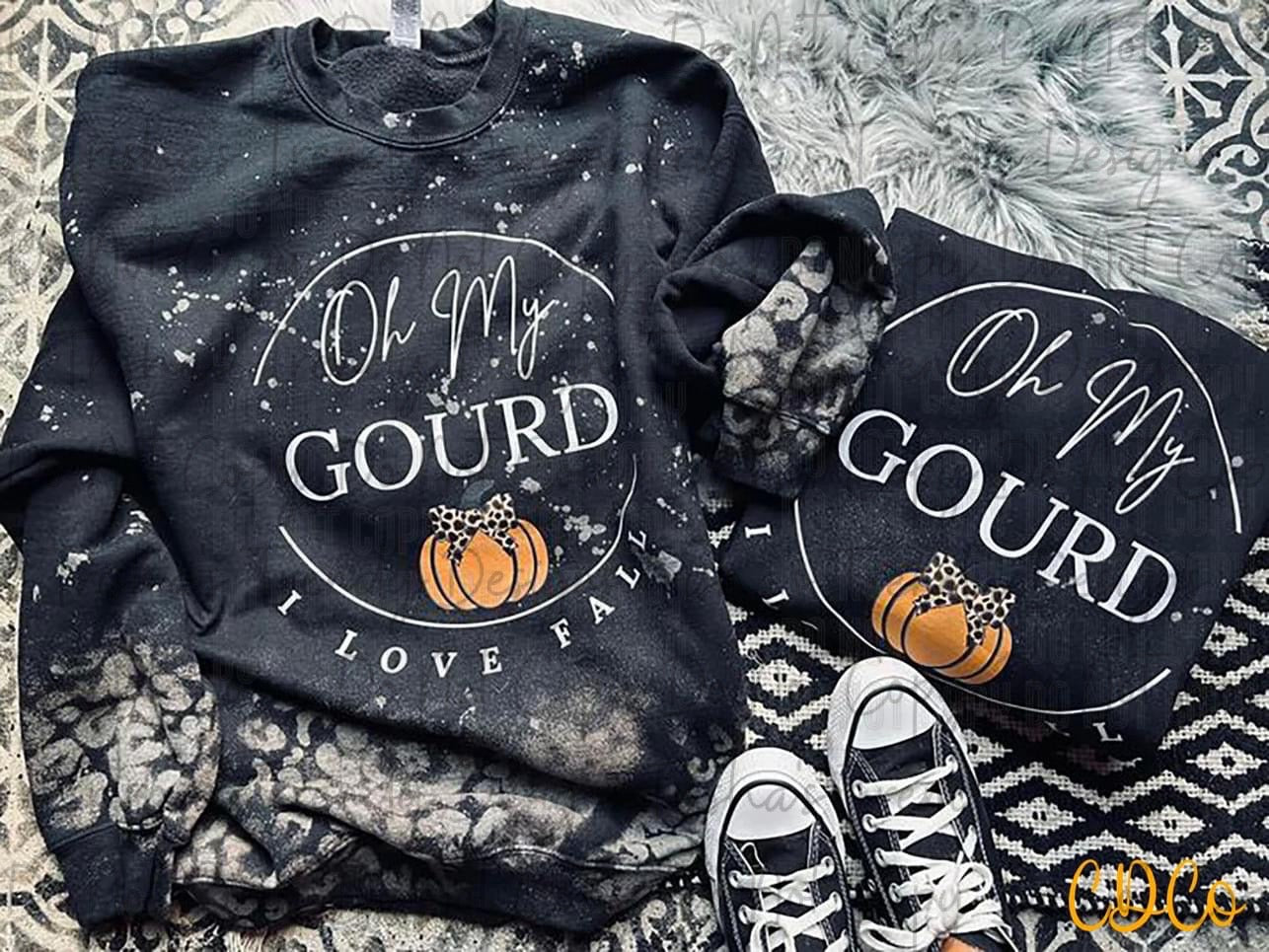 Oh my gourd I love fall leopard bleached