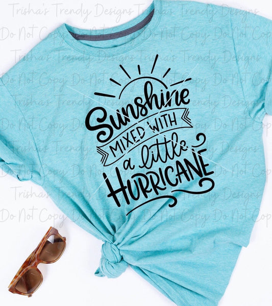 Sunshine mixed with a little hurricane  6.14