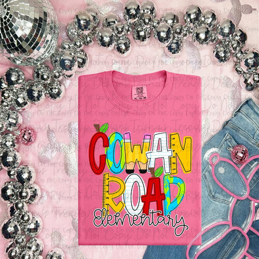 Custom pencil tee