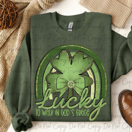 Lucky to walk in Gods grace 2.17