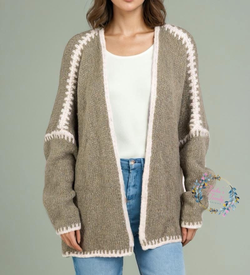 PREORDER: RERUN-Ruby Stitch Cardi