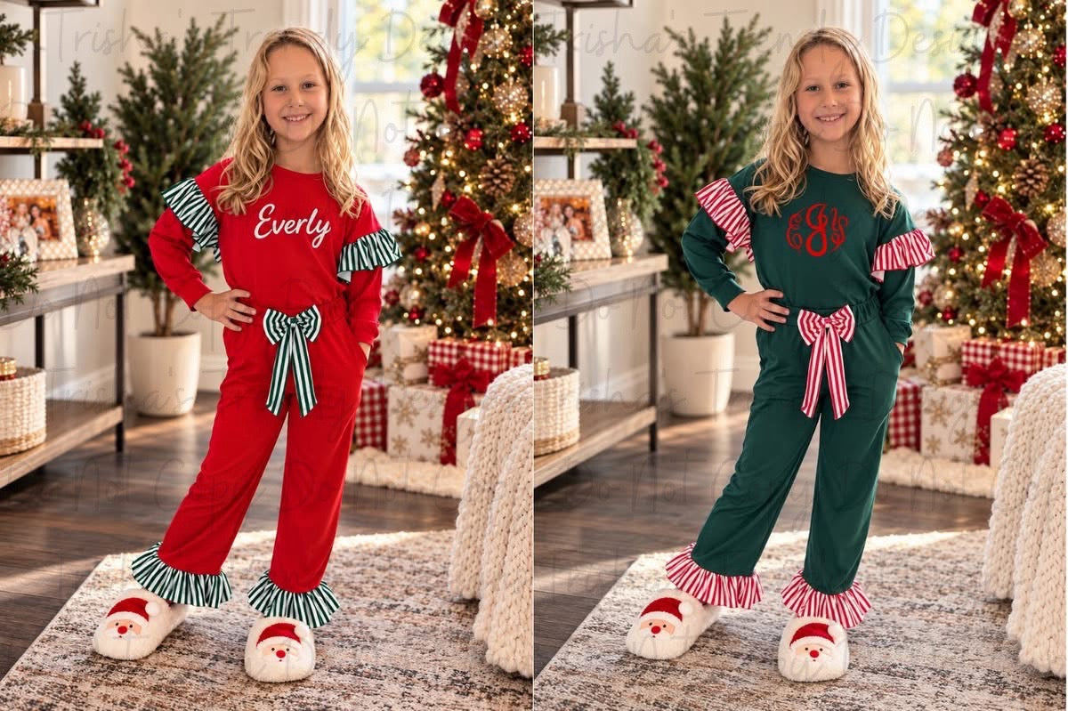 PREORDER: The Exclusive Holiday Custom Crewneck Bow Set
