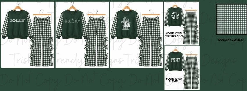 PREORDER: The Exclusive Holiday Custom Crewneck Bow Set
