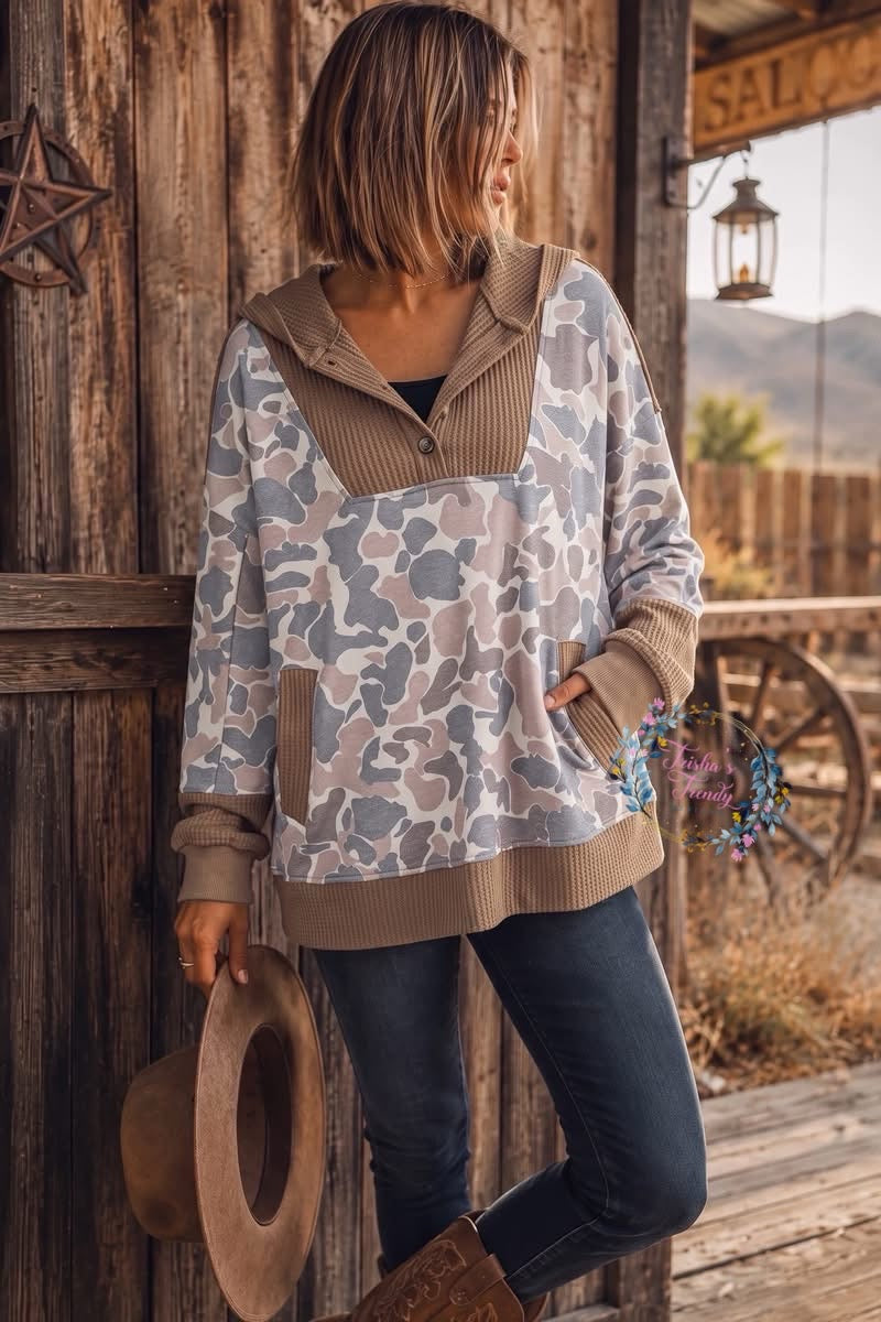 PREORDER: Aylin Camo Top