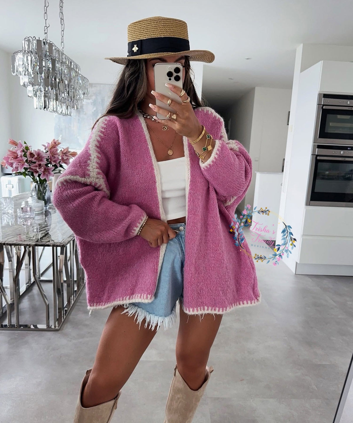 PREORDER: RERUN-Ruby Stitch Cardi