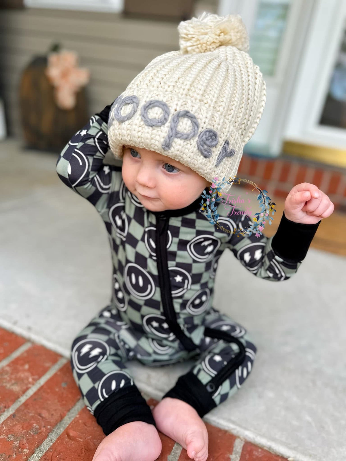 PREORDER: Custom Rope Embroidered Pompom Hat RERUN