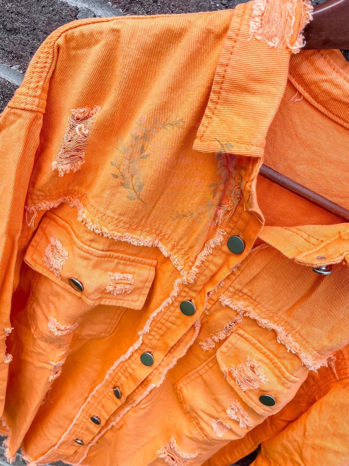 PREORDER: The Jenny Destressed Shacket