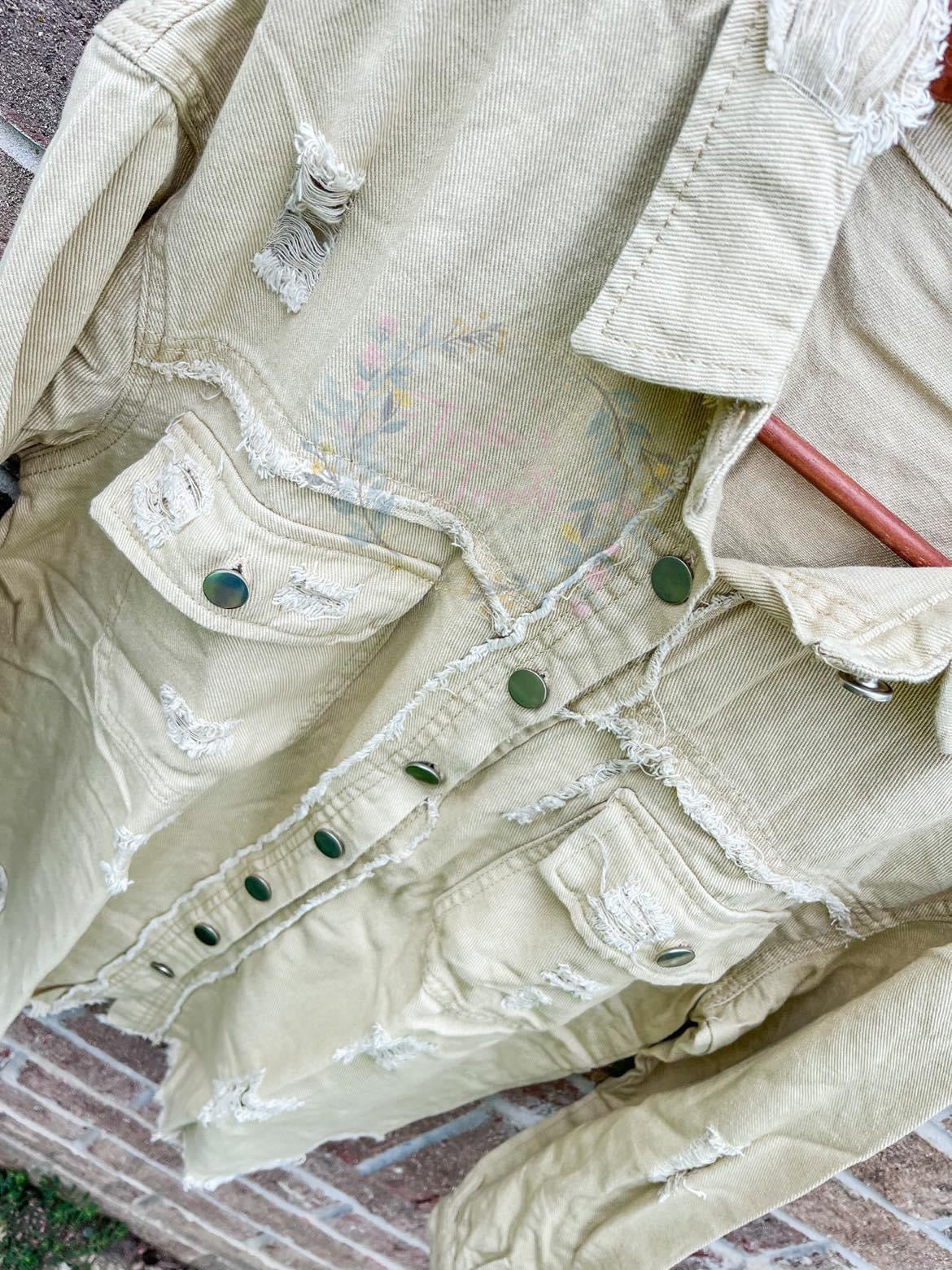PREORDER: The Jenny Destressed Shacket
