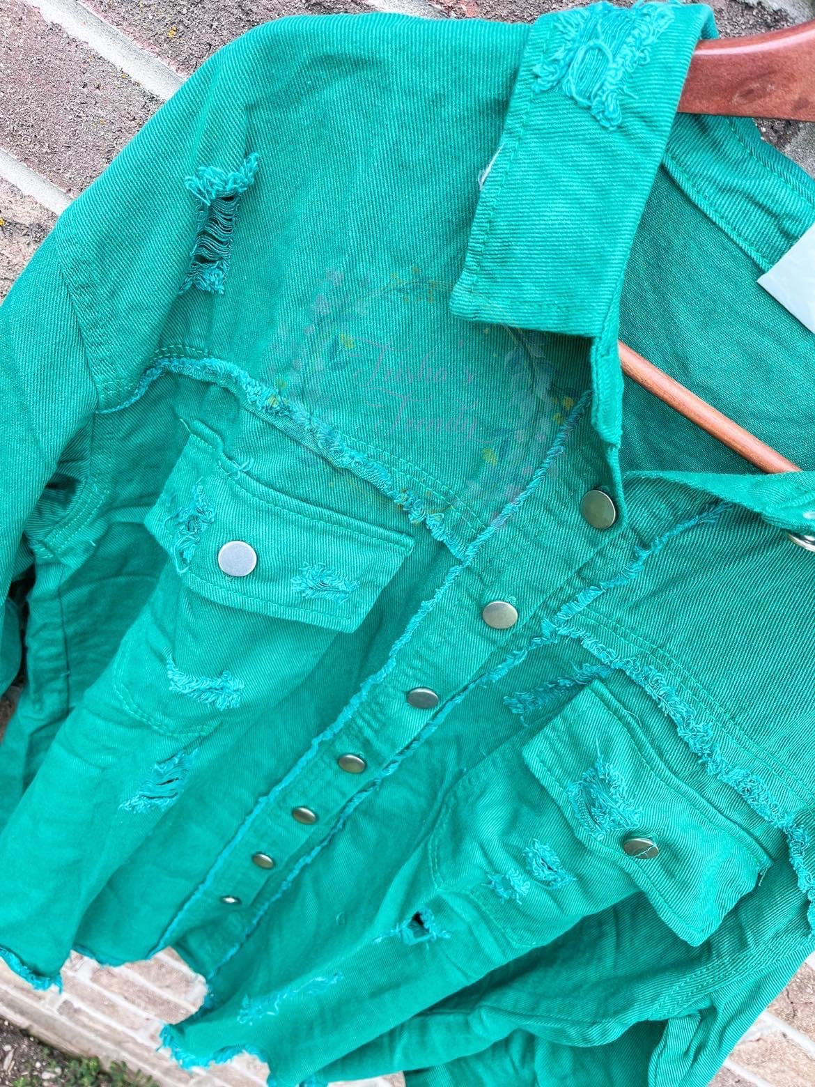 PREORDER: The Jenny Destressed Shacket