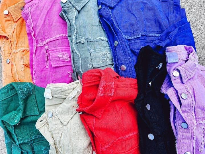 PREORDER: The Jenny Destressed Shacket