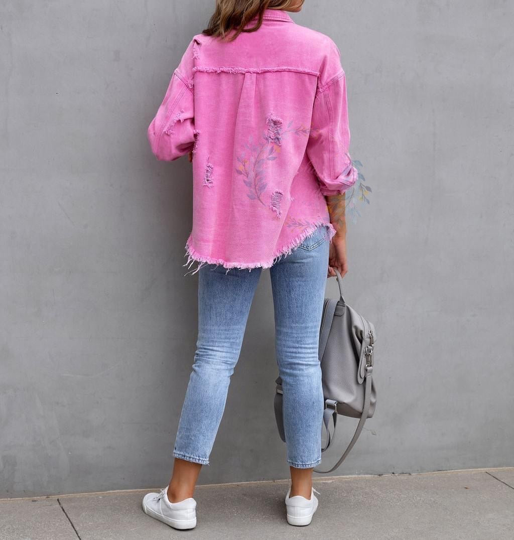 PREORDER: The Jenny Destressed Shacket