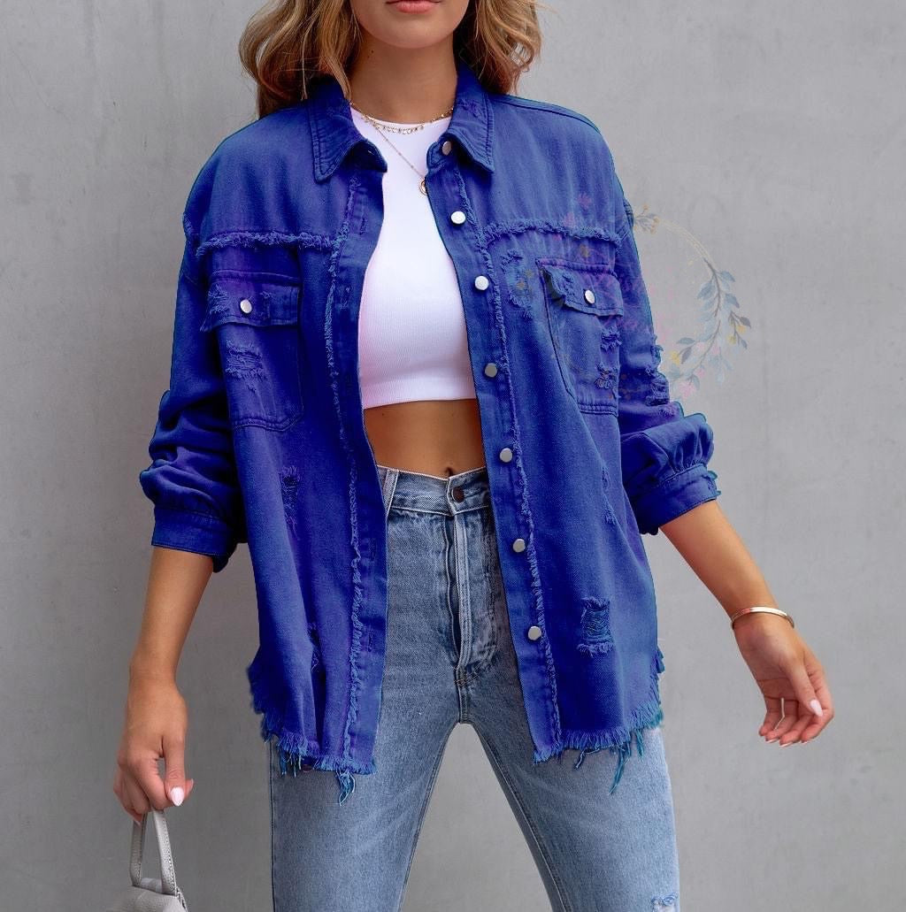 PREORDER: The Jenny Destressed Shacket