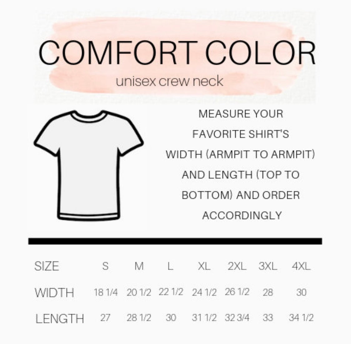 Comfort Color pocket tee Monogram